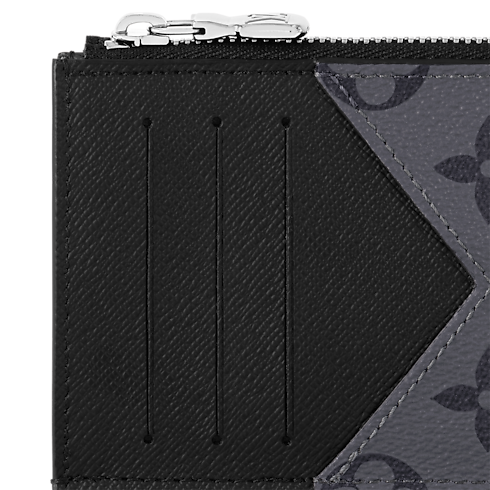 Coin Card Holder Monogram Eclipse in Men's Seasonal Highlights & Gifts Monogram Eclipse Reverse collections by Louis Vuitton (Product zoom)