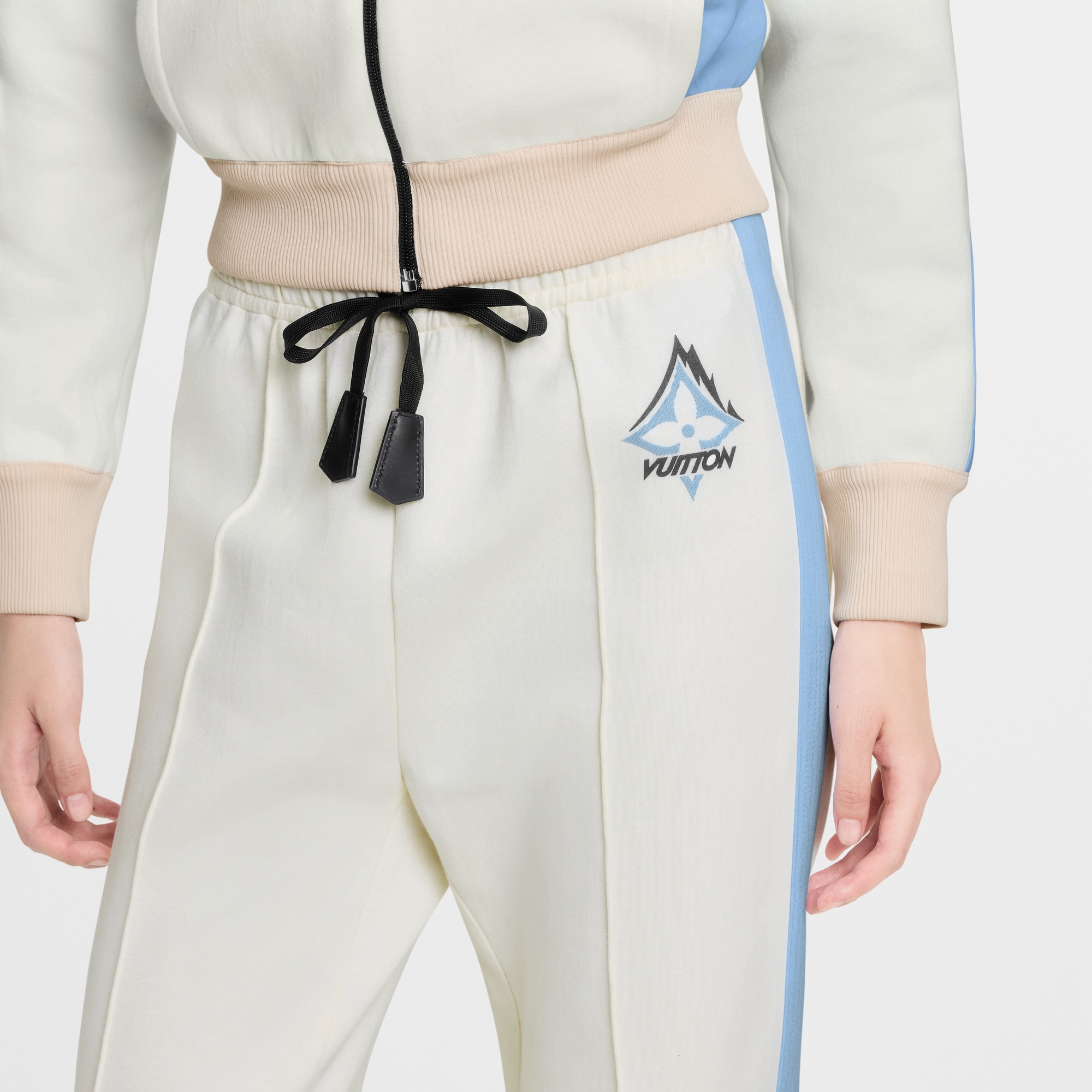 Color-Blocked Jogging Pants  in Women