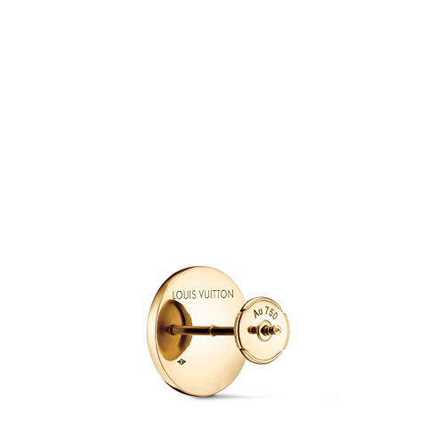 Color Blossom BB Sun Ear Stud, Yellow Gold and Amazonite - Per Unit in Jewellery's Categories Earrings collections by Louis Vuitton (Product zoom)