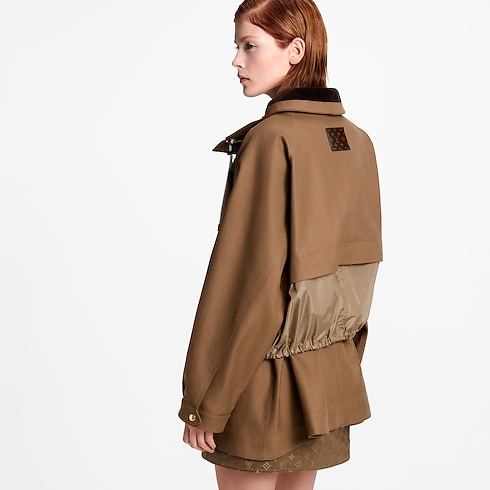 Contrast Insert Coat in Women's Ready-to-Wear Coats and Jackets collections by Louis Vuitton (Product zoom)