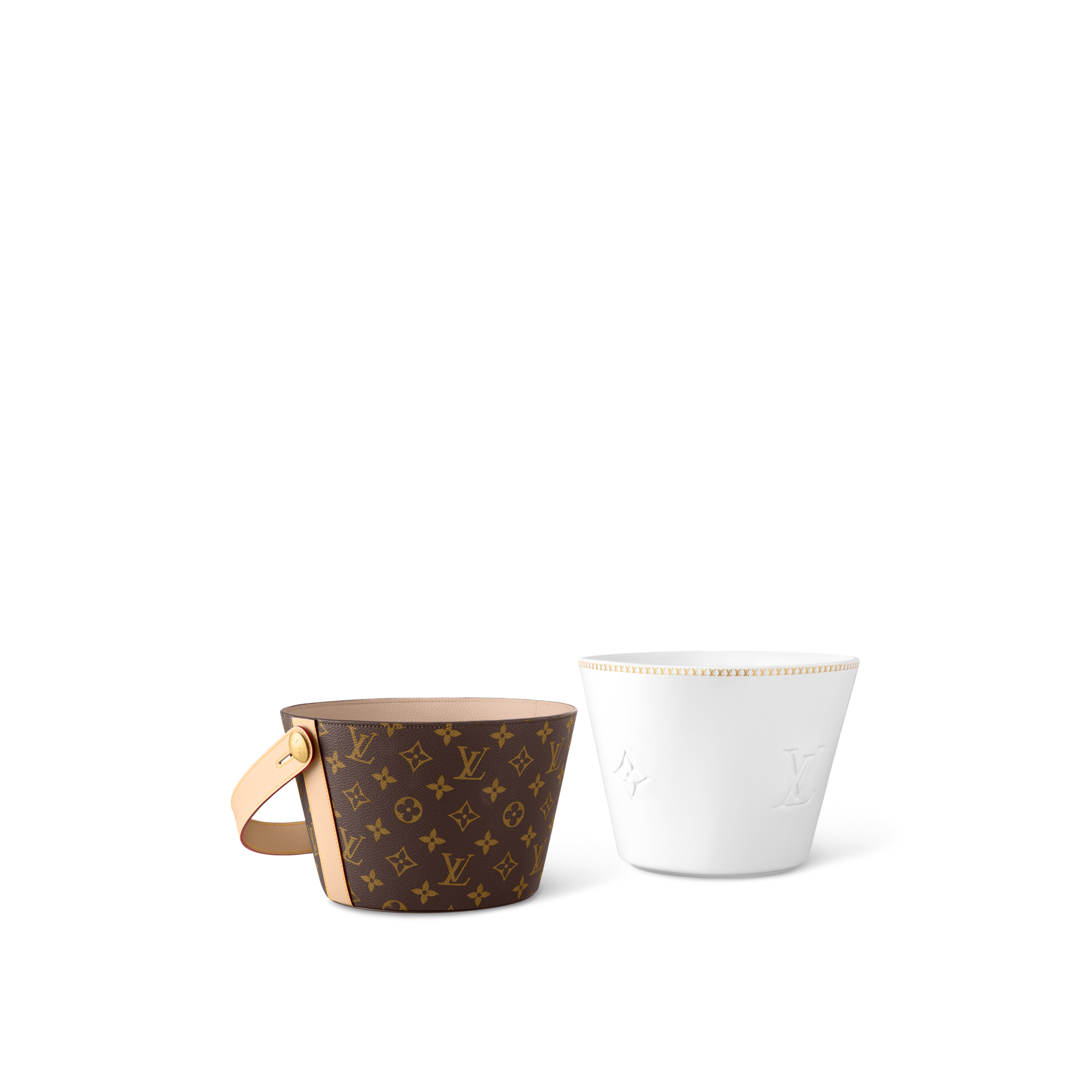 Cooler Bucket Monogram Canvas in Trunks, Travel and Home