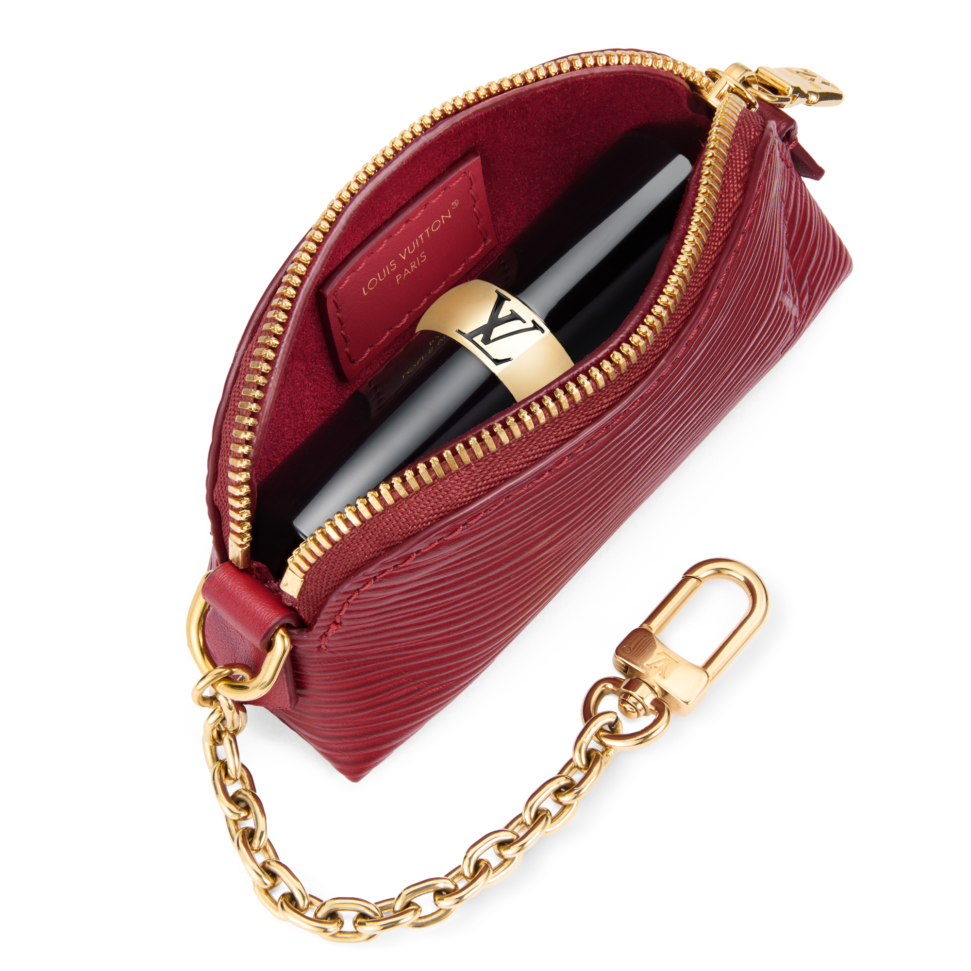 Cosmetic Lipstick Pouch Epi Leather in Women