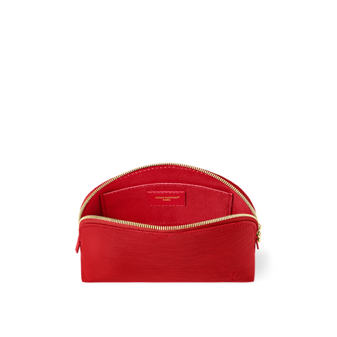 Cosmetic Pouch PM Epi Leather in Women's Travel Travel Accessories and Organisers collections by Louis Vuitton (Product zoom)