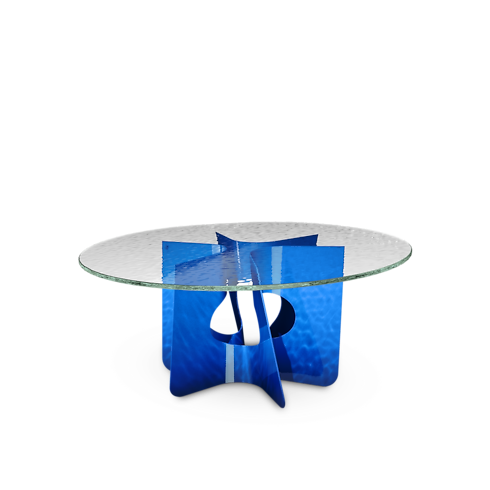 Cosmic Table GM Textured By Raw Edges in Trunks, Travel and Home's Home and Art of Dining Furniture collections by Louis Vuitton (Product zoom)