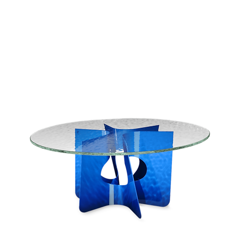 Cosmic Table GM Textured By Raw Edges in Trunks, Travel and Home's Home and Art of Dining Furniture collections by Louis Vuitton (Product zoom)