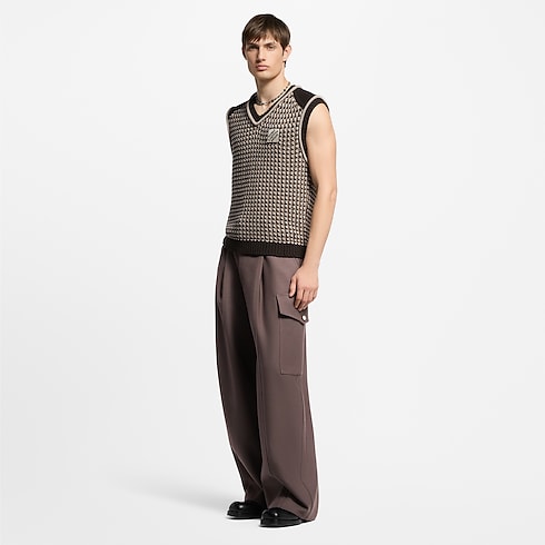 Cotton Jacquard Vest in Men's Ready-to-Wear All Ready-to-Wear collections by Louis Vuitton (Product zoom)