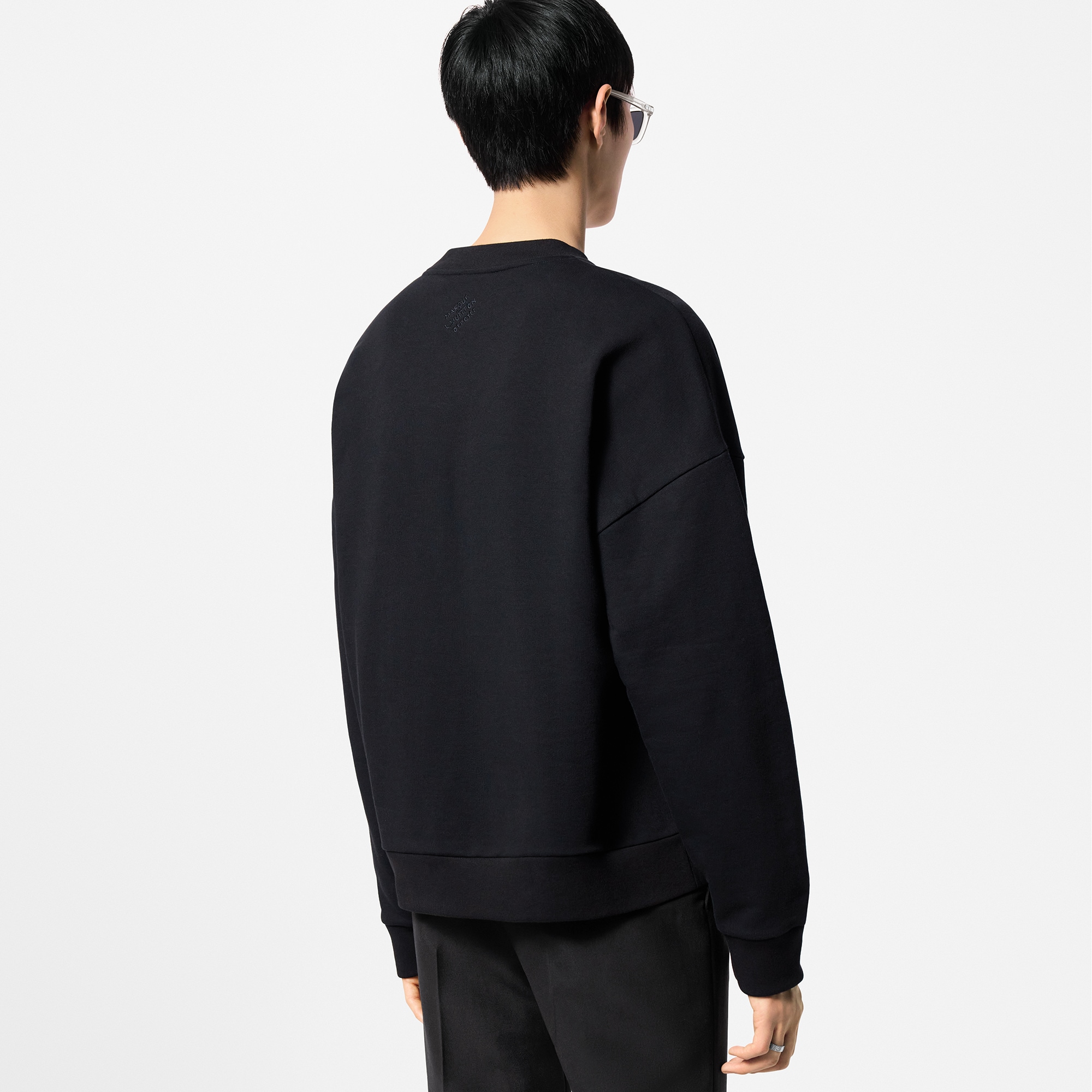 Cotton Signature Crewneck  in Men