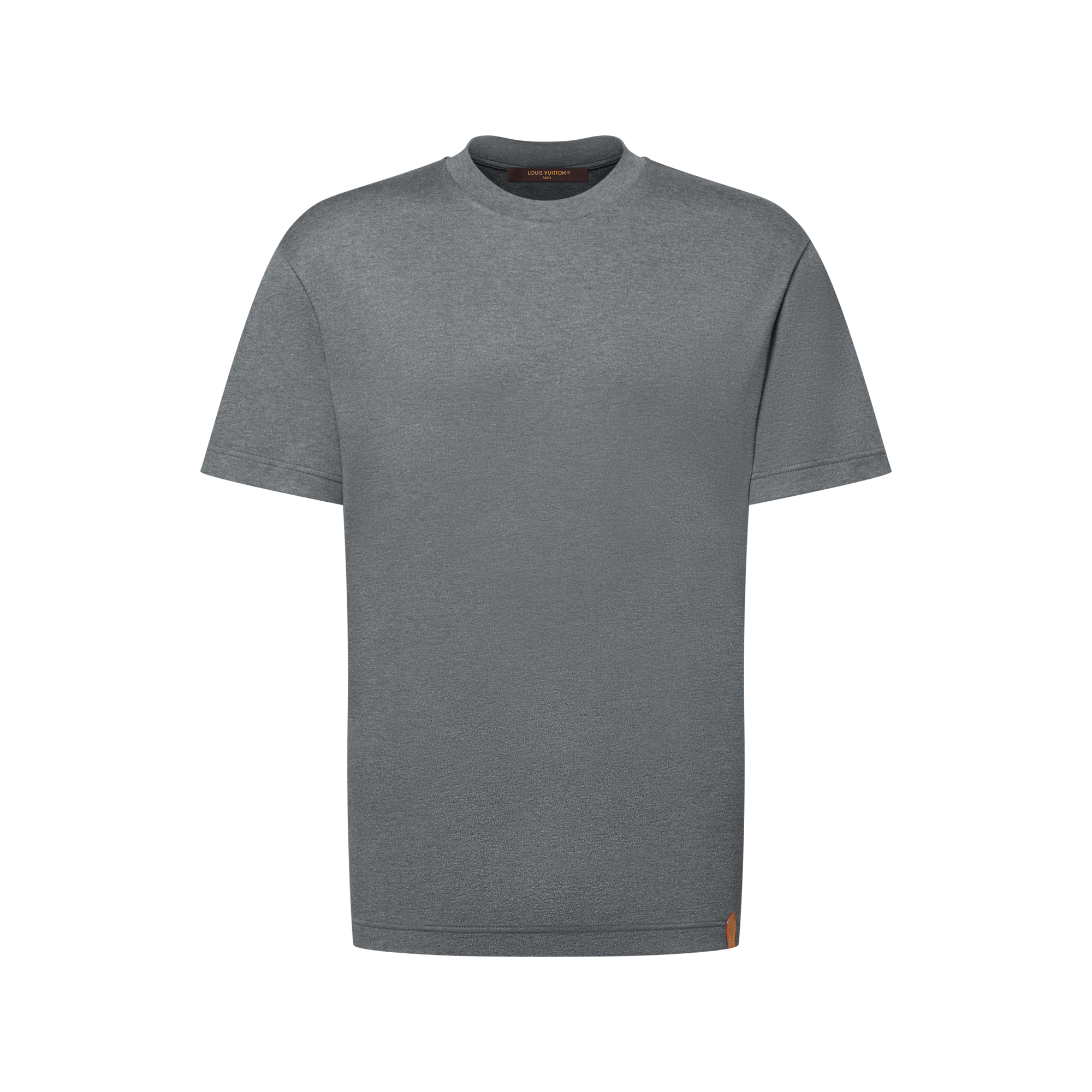 LOUIS VUITTON◇Tシャツ/L/コットン/GRY/無地 【公式通販】
