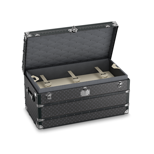 Courrier Lozine 110 Monogram Eclipse Canvas in Trunks, Travel and Home's Trunks and Boxes Trunks and Suitcases collections by Louis Vuitton (Product zoom)