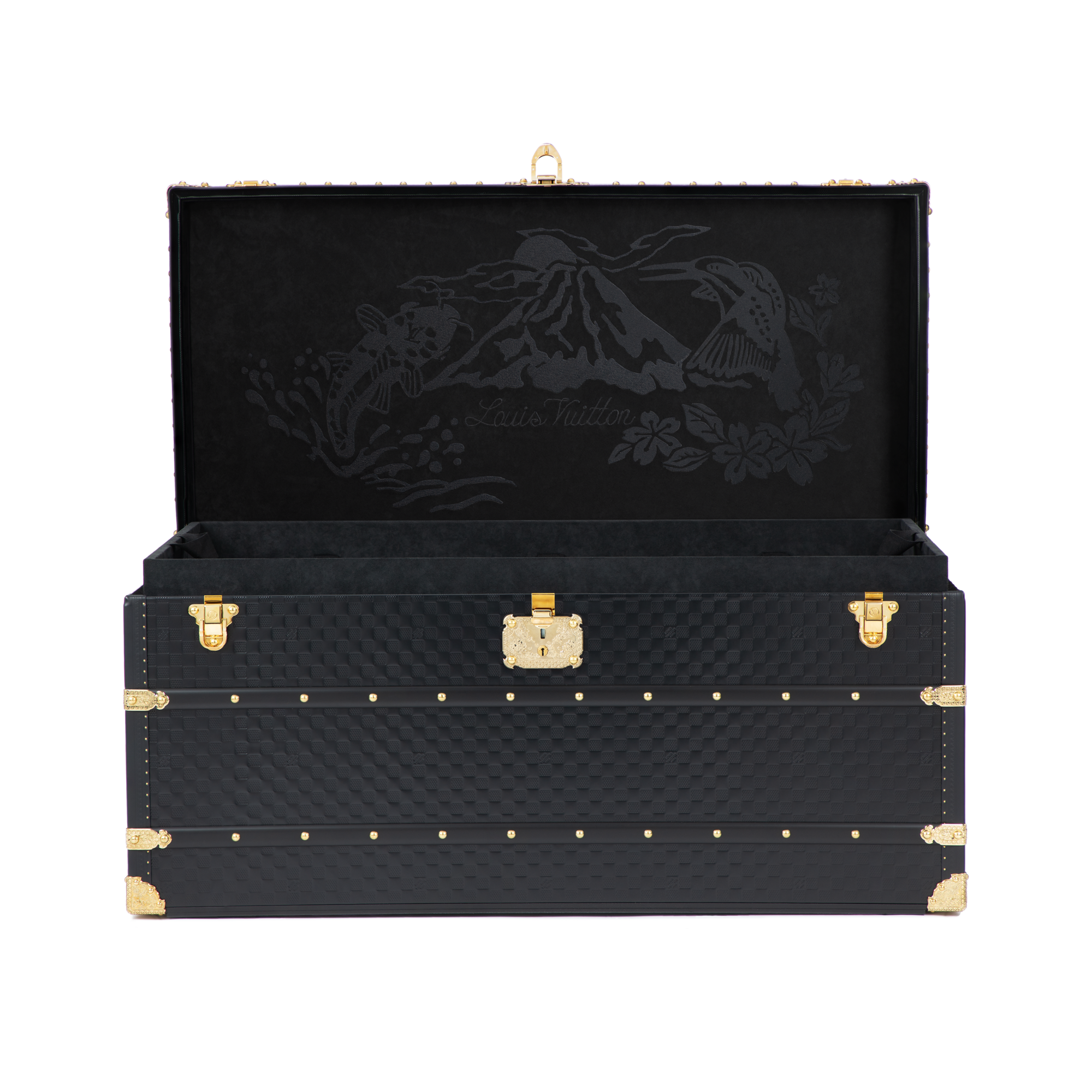 Courrier Lozine 110 Damier Other in Trunks, Travel and Home