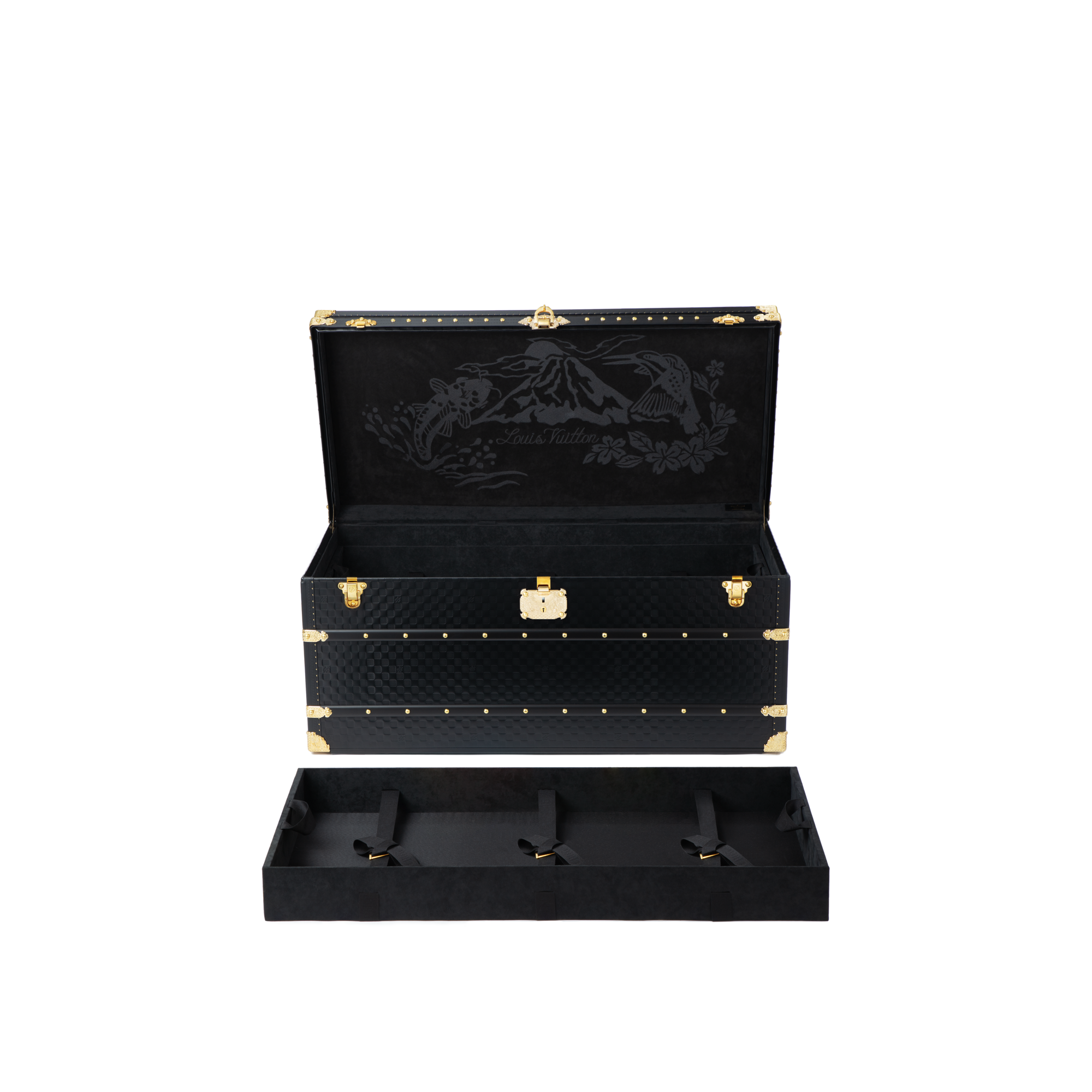 Courrier Lozine 110 Damier Other in Trunks, Travel and Home