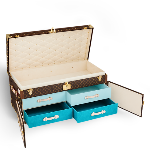Courrier Lozine 110 Tiroirs Monogram Canvas in Trunks, Travel and Home's Trunks and Boxes Trunks and Suitcases collections by Louis Vuitton (Product zoom)