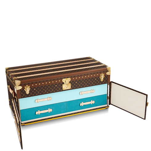 Courrier Lozine 110 Tiroirs Monogram Canvas in Trunks, Travel and Home's Trunks and Boxes Trunks and Suitcases collections by Louis Vuitton (Product zoom)