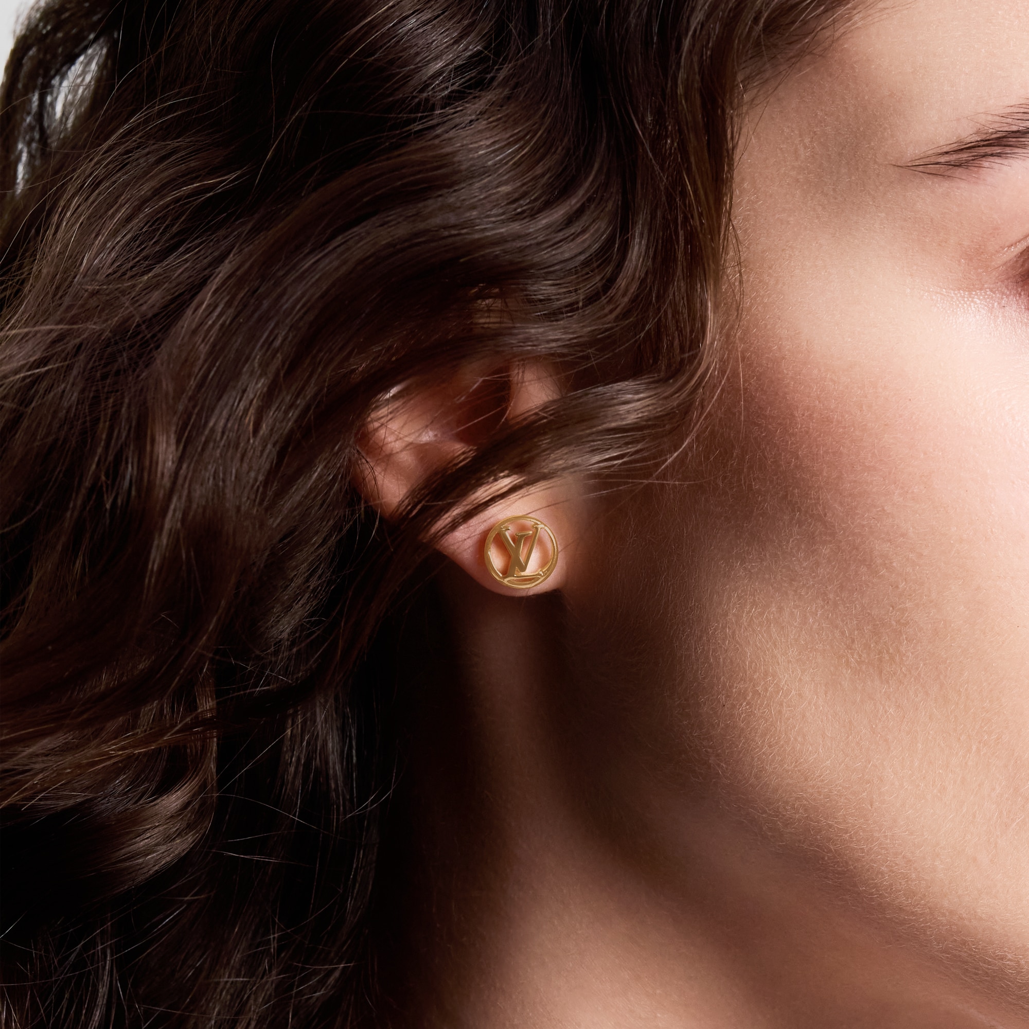 Crazy In Lock Earrings Set S00 in Women
