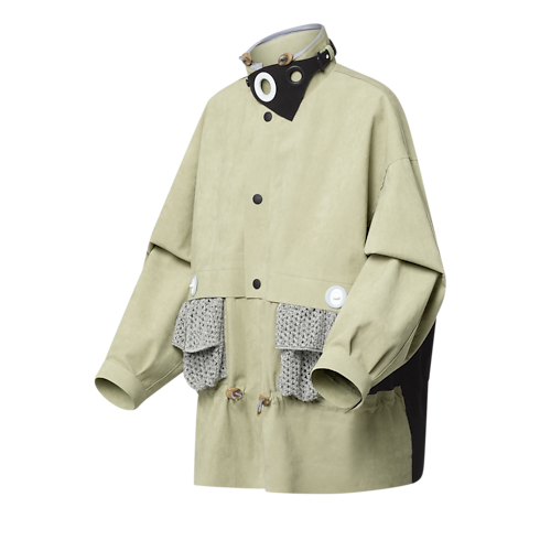 Crochet Pocket Parka in Women's Ready-to-Wear Coats and Jackets collections by Louis Vuitton (Product zoom)