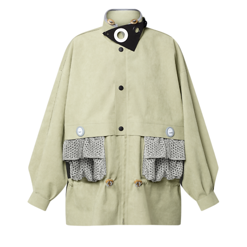 Crochet Pocket Parka in Women's Ready-to-Wear Coats and Jackets collections by Louis Vuitton (Product zoom)