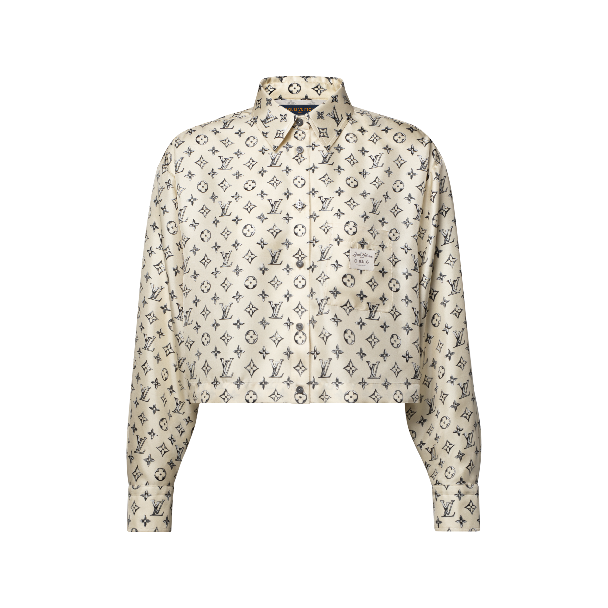 Cropped Buckle Up Shirt - Ready-to-Wear 1AKF4T | LOUIS VUITTON