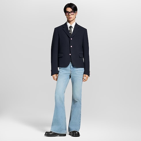 Cropped Classic Single-Breasted Jacket in Men's Ready-to-Wear Blazers and Jackets collections by Louis Vuitton (Product zoom)