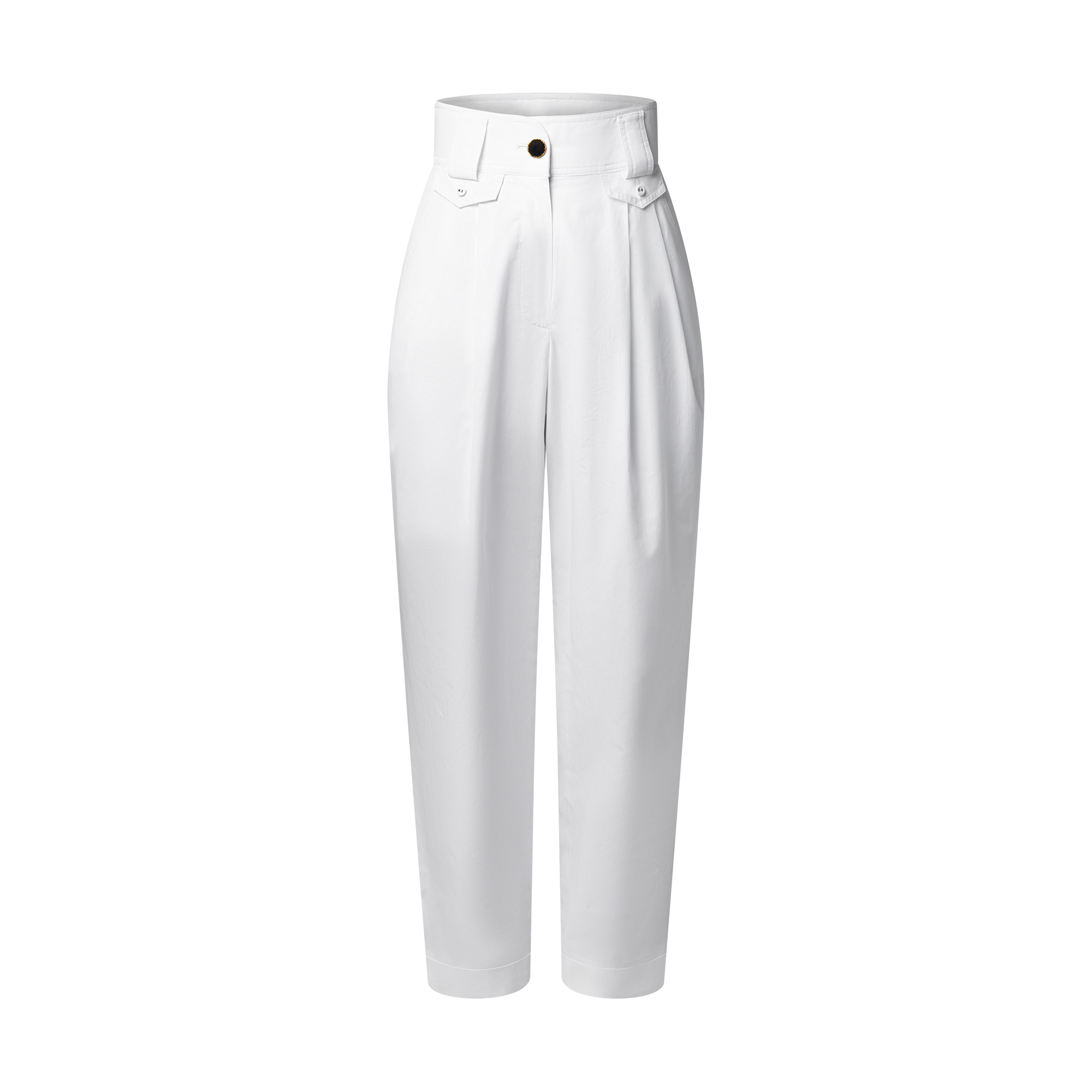 Cuffed Wide-Leg Pants  in Women