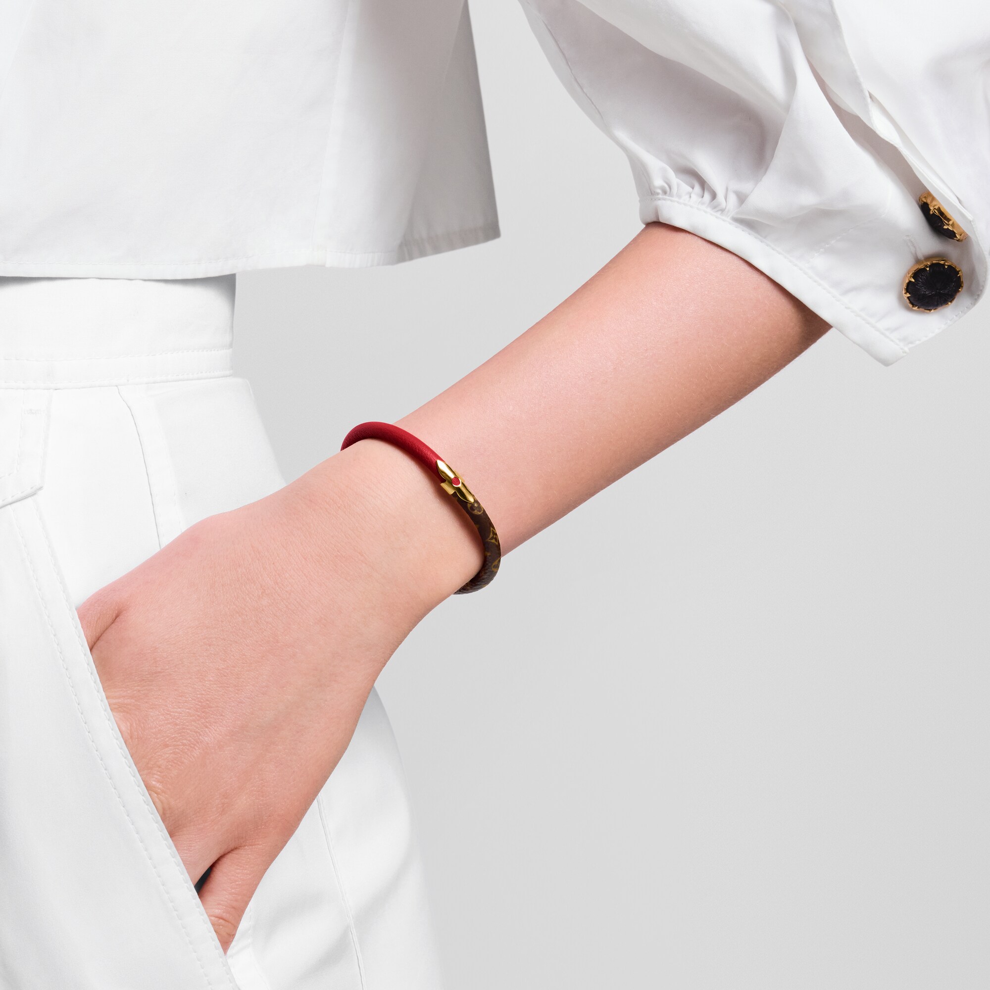 Daily Confidential Bracelet Monogram Canvas in Women