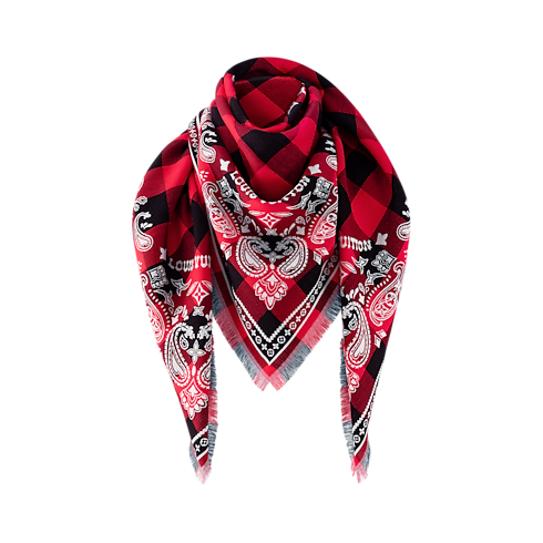 Damier Buffalo Stole S00 in Men's Accessories Scarves collections by Louis Vuitton (Product zoom)