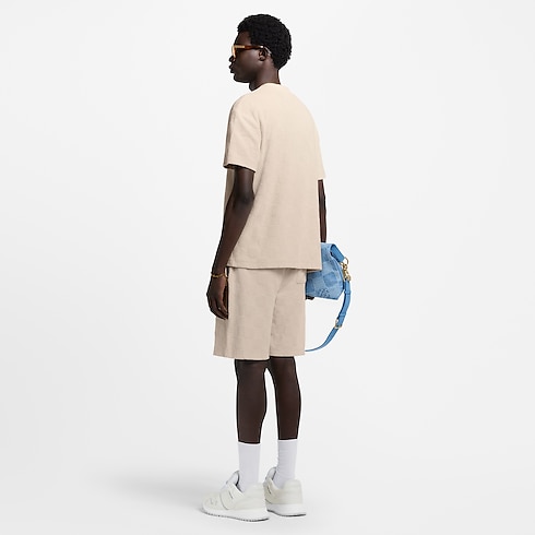 Damier French Terry T-Shirt in Men's Ready-to-Wear T-Shirts and Polos collections by Louis Vuitton (Product zoom)