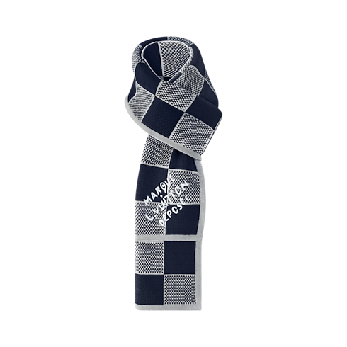 Damier Heritage Scarf S00 in Men's Accessories Scarves collections by Louis Vuitton (Product zoom)