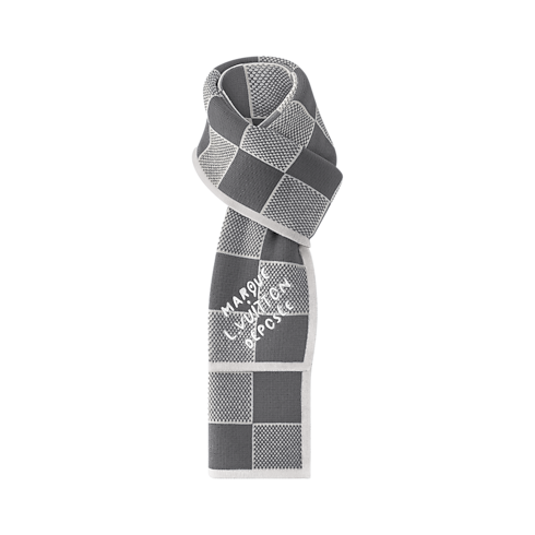 Damier Heritage Scarf S00 in Men's Accessories Scarves collections by Louis Vuitton (Product zoom)