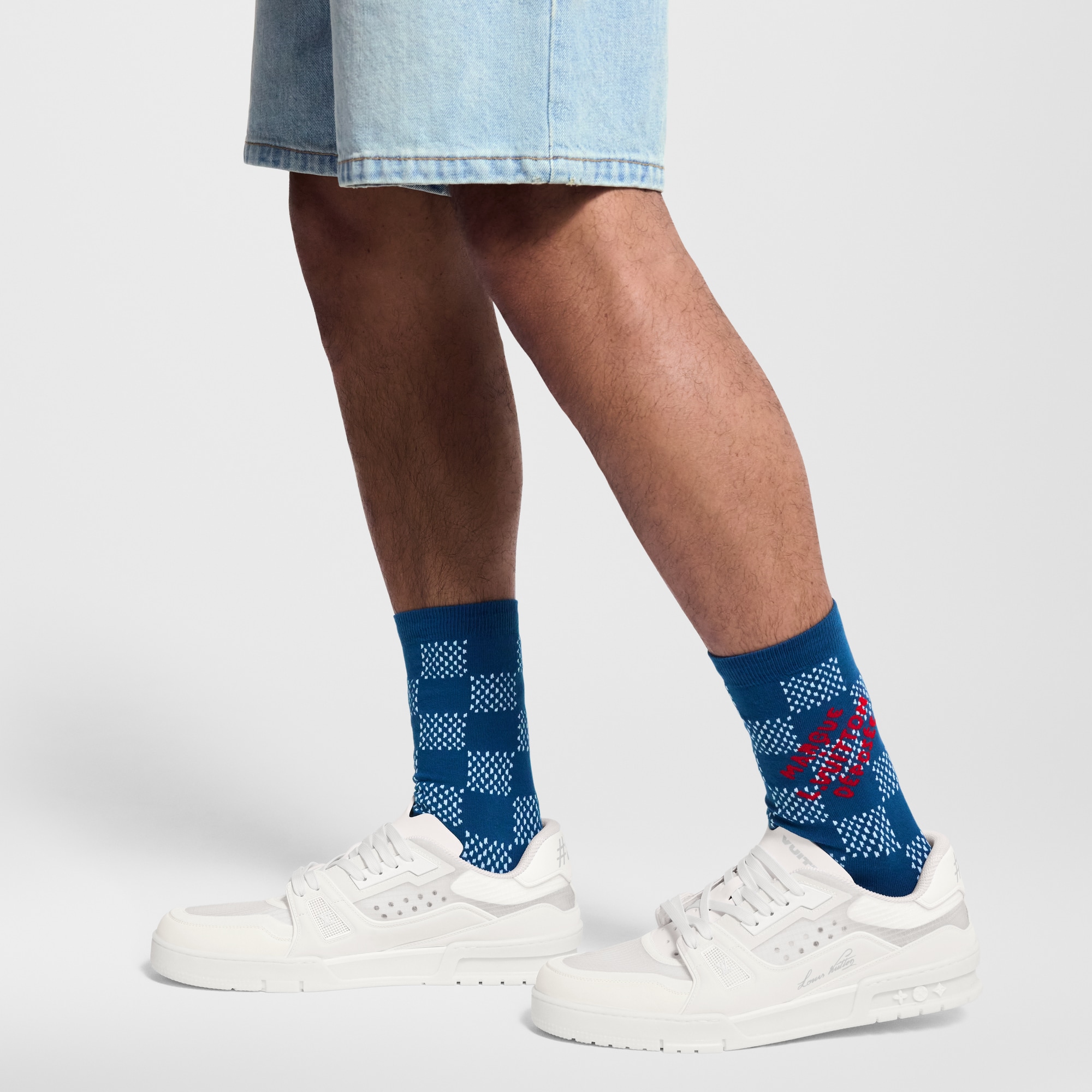 Damier Heritage Socks S00 in Men