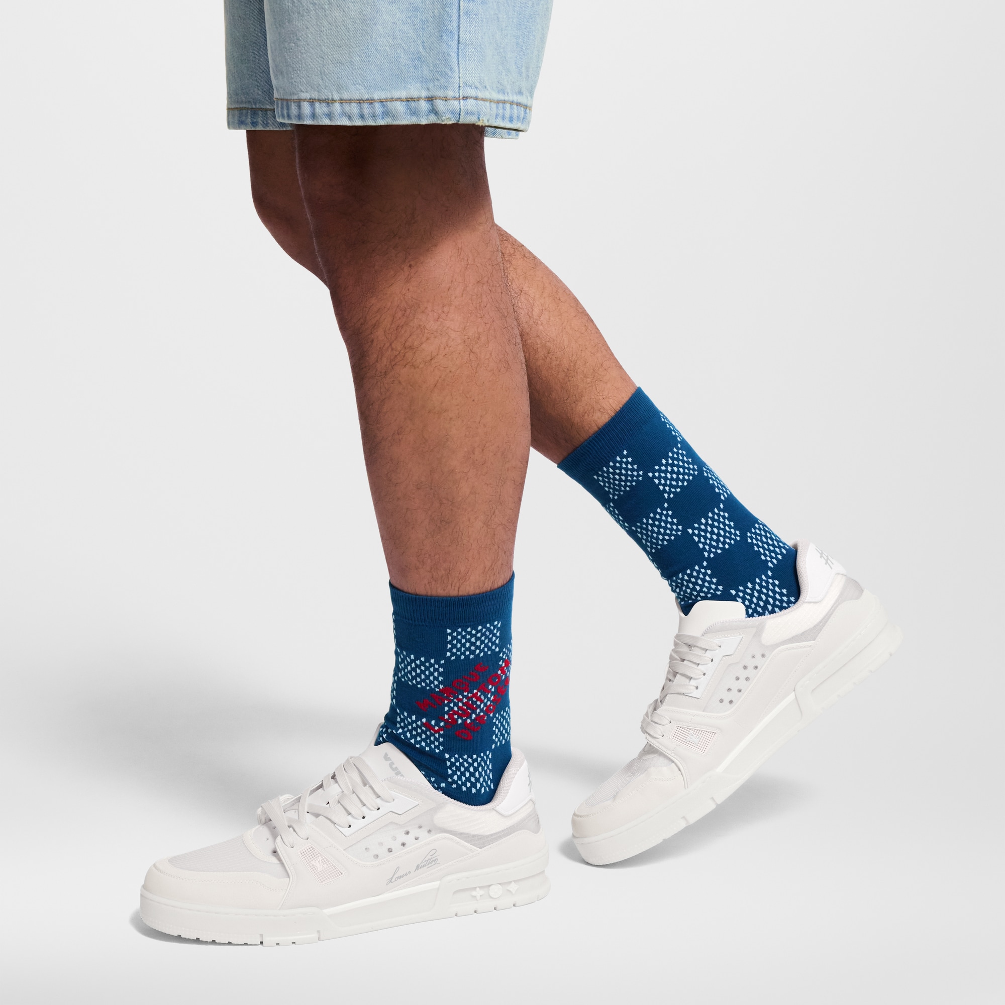 Damier Heritage Socks S00 in Men