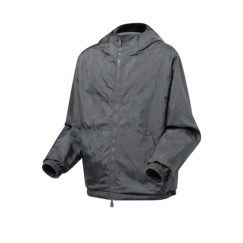 Damier Jacquard Reversible Nylon Windbreaker in Men's Ready-to-Wear Outerwear and Coats collections by Louis Vuitton (Product zoom)