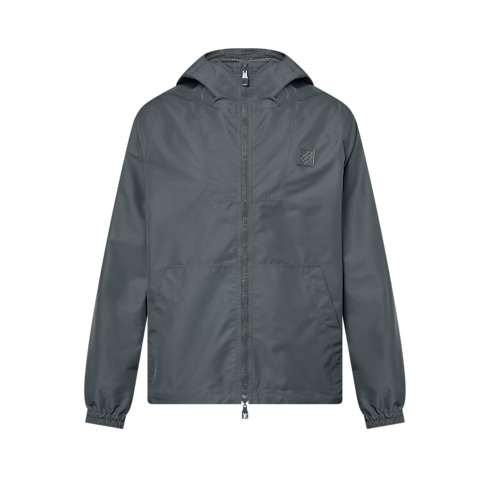 Damier Jacquard Reversible Nylon Windbreaker in Men's Ready-to-Wear Outerwear and Coats collections by Louis Vuitton (Product zoom)