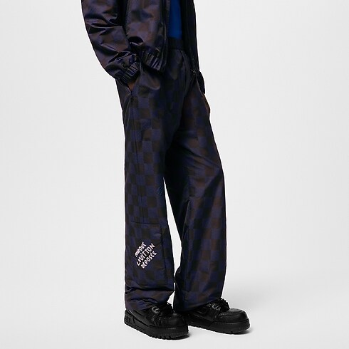 Damier Nylon Travel Pants in Men's Ready-to-Wear Trousers collections by Louis Vuitton (Product zoom)