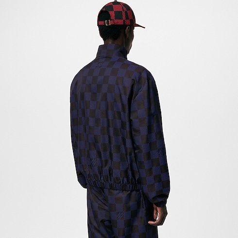 Damier Pop Nylon Travel Blouson in Men's Ready-to-Wear Outerwear and Coats collections by Louis Vuitton (Product zoom)
