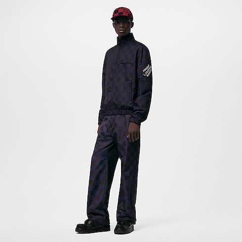 Damier Pop Nylon Travel Blouson in Men's Ready-to-Wear Outerwear and Coats collections by Louis Vuitton (Product zoom)