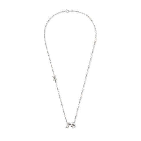 Damier Rings Pendant S00 in Men's Fashion Jewelry Necklaces and Pendants collections by Louis Vuitton (Product zoom)