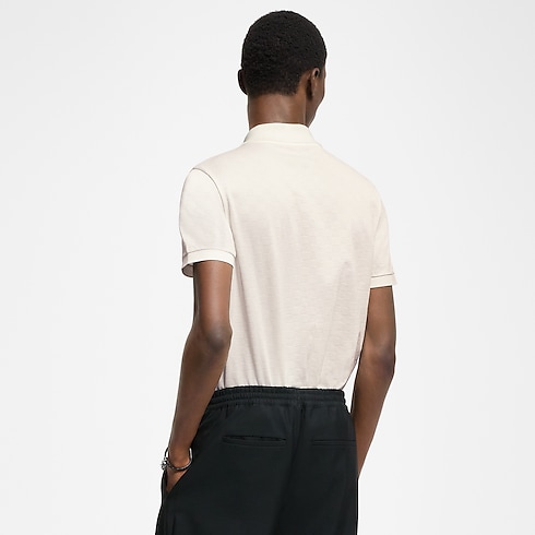 Damier Signature Polo Shirt in Men's Ready-to-Wear T-Shirts and Polos collections by Louis Vuitton (Product zoom)