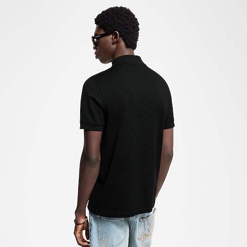 Damier Signature Polo Shirt in Men's Ready-to-Wear T-Shirts and Polos collections by Louis Vuitton (Product zoom)