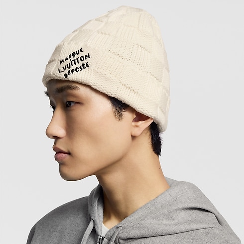 Damier Snug Beanie S00 in Men's Accessories Hats, Beanies and Gloves collections by Louis Vuitton (Product zoom)