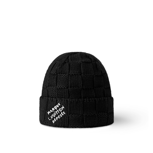 Damier Snug Beanie S00 in Men's Accessories Hats, Beanies and Gloves collections by Louis Vuitton (Product zoom)