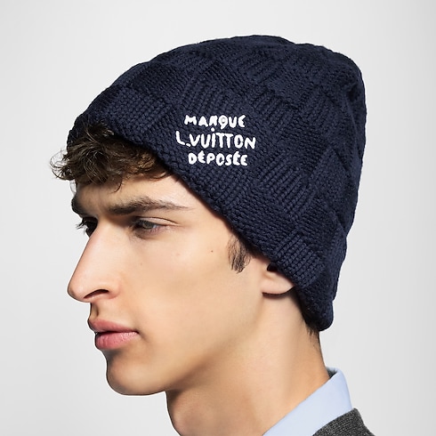 Damier Snug Beanie S00 in Men's Accessories Hats, Beanies and Gloves collections by Louis Vuitton (Product zoom)