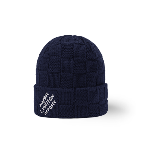 Damier Snug Beanie S00 in Men's Accessories Hats, Beanies and Gloves collections by Louis Vuitton (Product zoom)