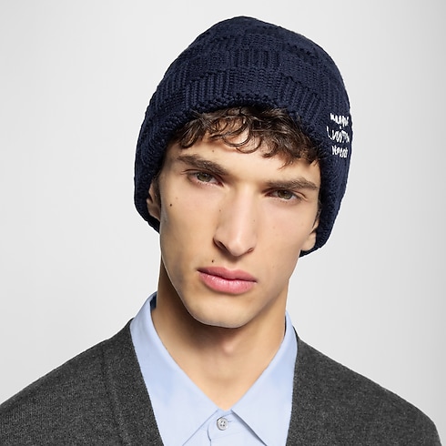 Damier Snug Beanie S00 in Men's Accessories Hats, Beanies and Gloves collections by Louis Vuitton (Product zoom)