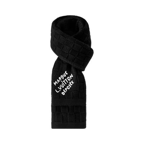 Damier Snug Scarf S00 in Men's Accessories Scarves collections by Louis Vuitton (Product zoom)