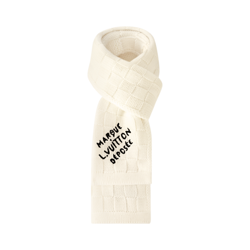 Damier Snug Scarf S00 in Men's Accessories Scarves collections by Louis Vuitton (Product zoom)