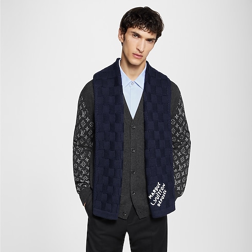 Damier Snug Scarf S00 in Men's Accessories Scarves collections by Louis Vuitton (Product zoom)