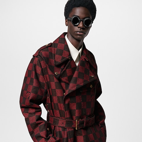 Damier Utility Coat in Men's Discontinued Product Obs 9 collections by Louis Vuitton (Product zoom)