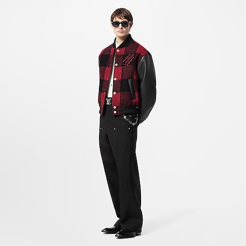 Damier Varsity Blouson in Men's Ready-to-Wear Outerwear and Coats collections by Louis Vuitton (Product zoom)
