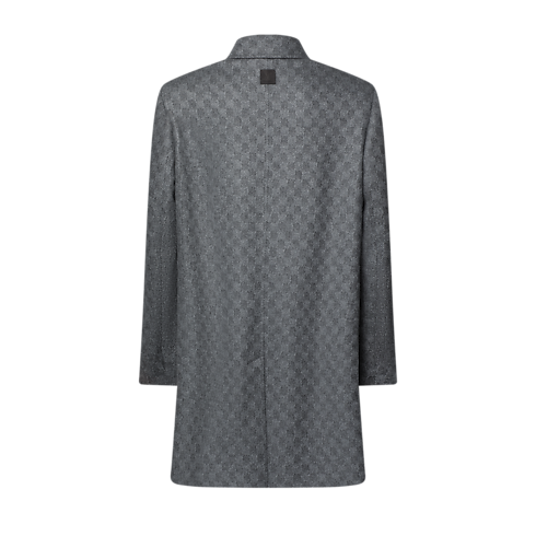 Damier Wool Overcoat in Men's Ready-to-Wear All Ready-to-Wear collections by Louis Vuitton (Product zoom)