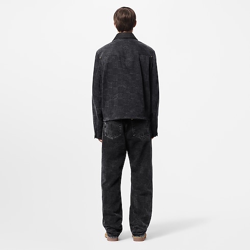 Damier Workwear Cotton Blouson in Men's Ready-to-Wear Outerwear and Coats collections by Louis Vuitton (Product zoom)